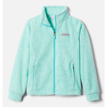 Columbia Benton Springs II Printed Fleece, Chamarras Azules Para Niña | 608157-ZPQ